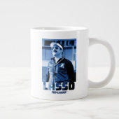 Ted Lasso | Lasso Foto Portrait Graphic Jumbo-Tasse (Rechts)