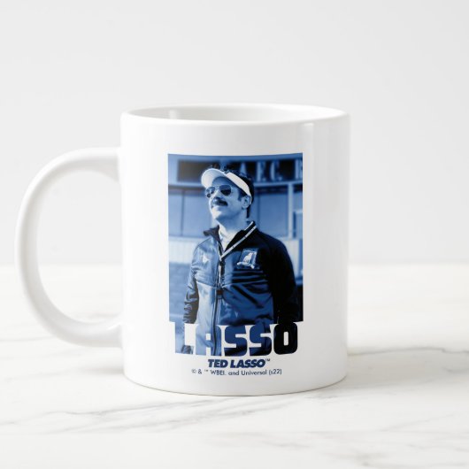 Ted Lasso | Lasso Foto Portrait Graphic Jumbo-Tasse (Links)