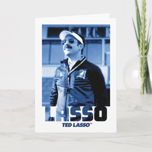 Ted Lasso | Lasso Foto Portrait Graphic Karte (Vorderseite)