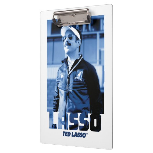 Ted Lasso | Lasso Foto Portrait Graphic Klemmbrett (Links)
