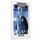 Ted Lasso | Lasso Foto Portrait Graphic Klemmbrett (Rechts)