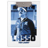 Ted Lasso | Lasso Foto Portrait Graphic Klemmbrett (Vorderseite)