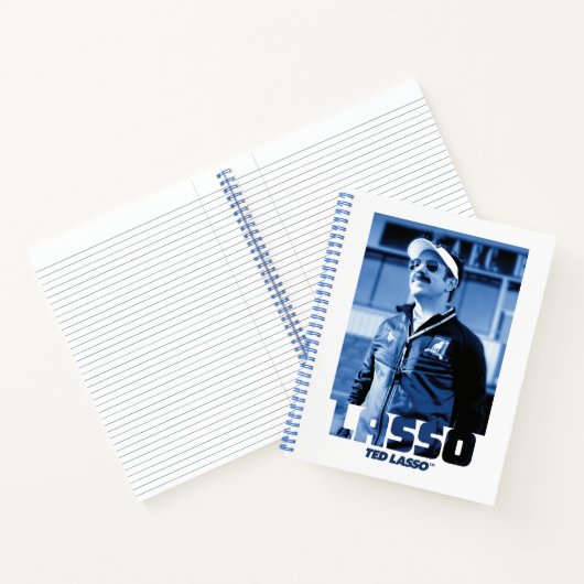 Ted Lasso | Lasso Foto Portrait Graphic Notizblock (Innenseite)