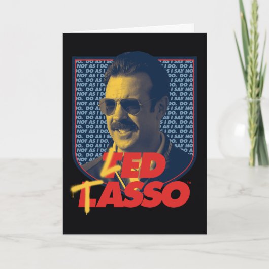 Ted Lasso | Led Tasso Abzeichen Karte (Vorderseite)