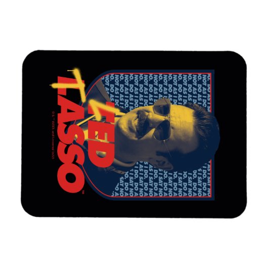 Ted Lasso | Led Tasso Abzeichen Magnet (Horizontal)