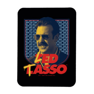 Ted Lasso   Led Tasso Abzeichen Magnet