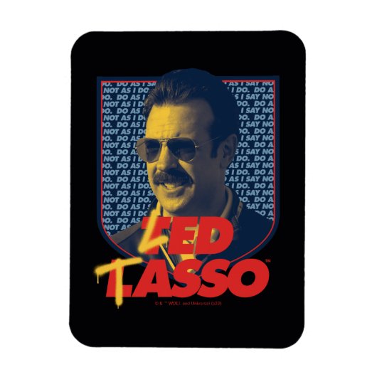 Ted Lasso | Led Tasso Abzeichen Magnet (Vertikal)