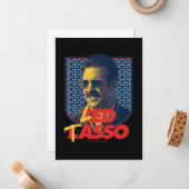 Ted Lasso | Led Tasso Abzeichen Mitteilungskarte (Vorderseite/Rückseite Beispiel)