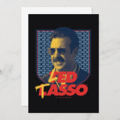 Ted Lasso | Led Tasso Abzeichen Mitteilungskarte (Vorne/Hinten)
