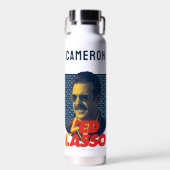 Ted Lasso | Led Tasso Abzeichen | Name hinzufügen Trinkflasche (Vorne)