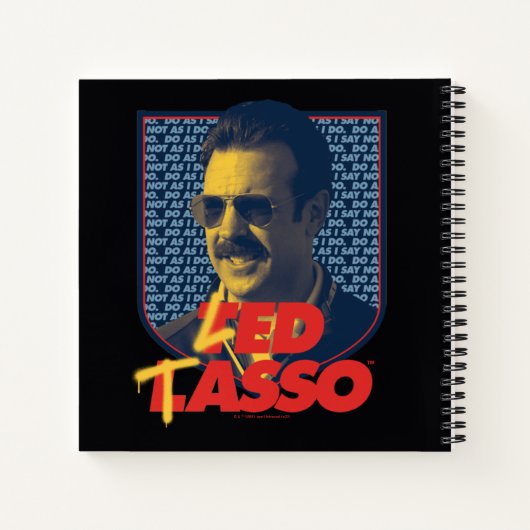 Ted Lasso | Led Tasso Abzeichen Notizblock (Rückseite)