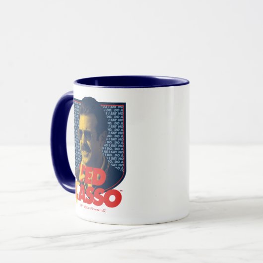 Ted Lasso | Led Tasso Abzeichen Tasse (Vorderseite Links)