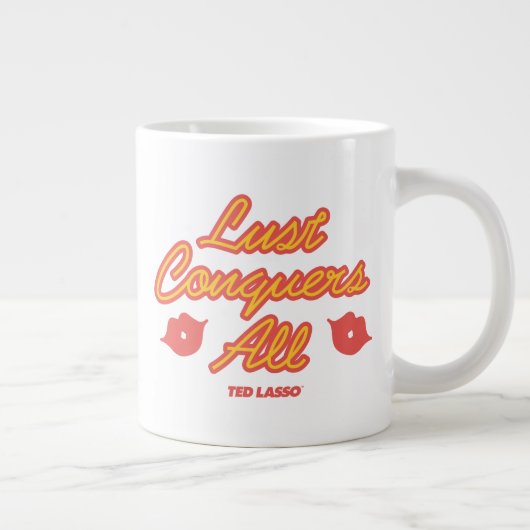 Ted Lasso | Lust Conquques All Jumbo-Tasse (Rechts)