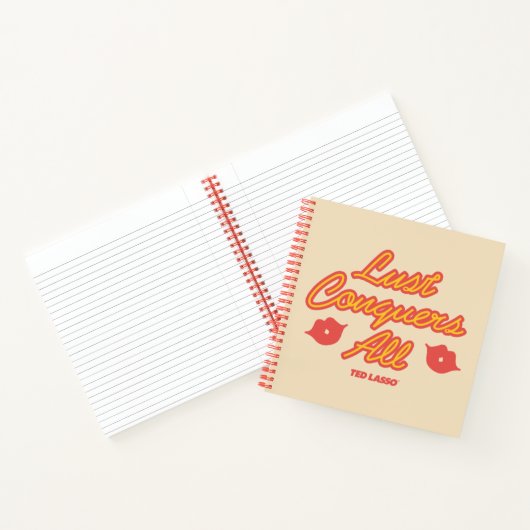 Ted Lasso | Lust Conquques All Notizblock (Innenseite)