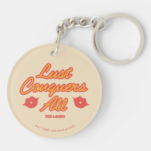 Ted Lasso | Lust Conquques All Schlüsselanhänger (Rückseite)