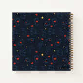 Ted Lasso | Muster für Tee und Biscuit-Symbol Notizblock (Rückseite)