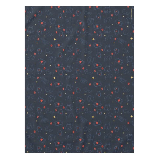 Ted Lasso | Muster für Tee und Biscuit-Symbol Tischdecke (Vorderseite)