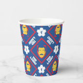 Ted Lasso Muster Pappbecher (Links)