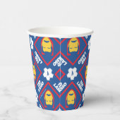 Ted Lasso Muster Pappbecher (Rechts)