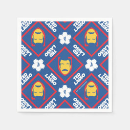 Ted Lasso Muster Serviette