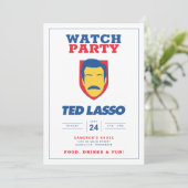Ted Lasso: Party Einladung der Saison 3 (Stehend Vorderseite)