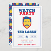Ted Lasso: Party Einladung der Saison 3 (Vorne/Hinten)