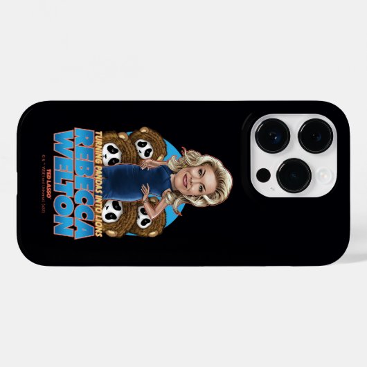 Ted Lasso | Rebecca Welton Bobblehead Case-Mate iPhone Hülle (Rückseite (Horizontal))