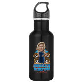 Ted Lasso | Rebecca Welton Bobblehead Edelstahlflasche (Vorderseite)