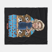 Ted Lasso | Rebecca Welton Bobblehead Fleecedecke (Vorderseite (Horizontal))