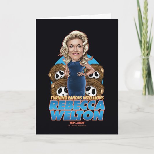 Ted Lasso | Rebecca Welton Bobblehead Karte (Vorderseite)