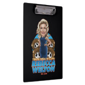 Ted Lasso | Rebecca Welton Bobblehead Klemmbrett (Rechts)