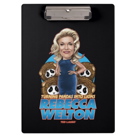 Ted Lasso | Rebecca Welton Bobblehead Klemmbrett (Vorderseite)