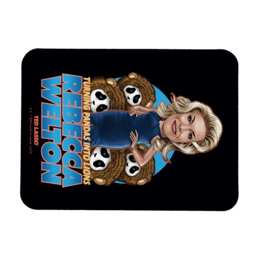 Ted Lasso | Rebecca Welton Bobblehead Magnet (Horizontal)