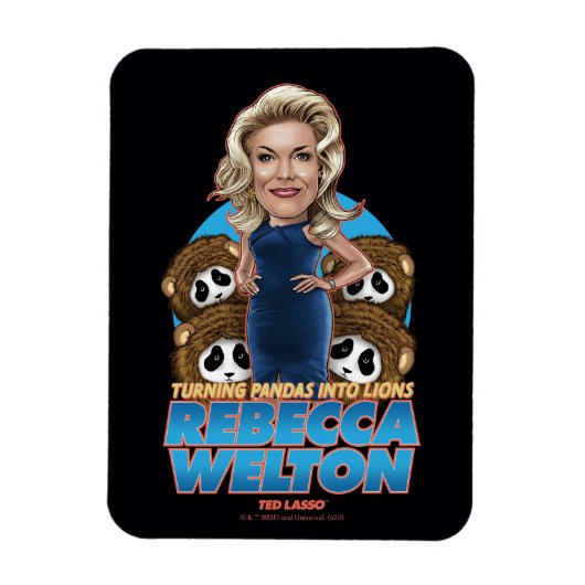 Ted Lasso | Rebecca Welton Bobblehead Magnet (Vertikal)
