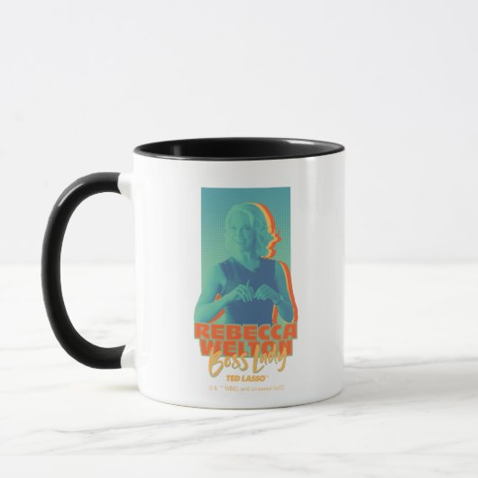 Ted Lasso | Rebecca Welton Boss Lady Graphic Tasse (Links)