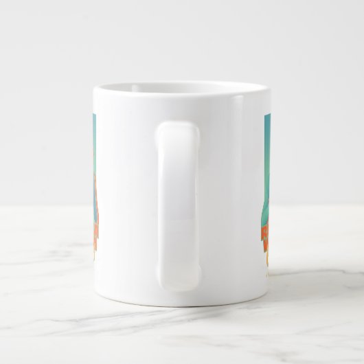 Ted Lasso | Rebecca Welton Boss Lady Graphy Jumbo-Tasse (Rückseite)