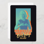 Ted Lasso | Rebecca Welton Boss Lady Graphy Mitteilungskarte (Vorne/Hinten)