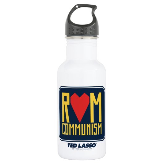 Ted Lasso | Rom Communism Graphic Edelstahlflasche (Vorderseite)