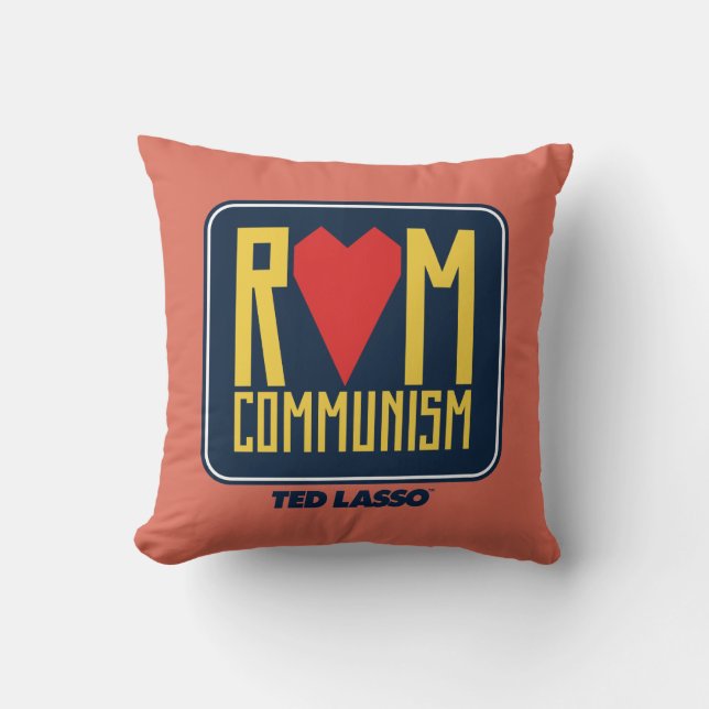 Ted Lasso | Rom Communism Graphic Kissen (Vorderseite)