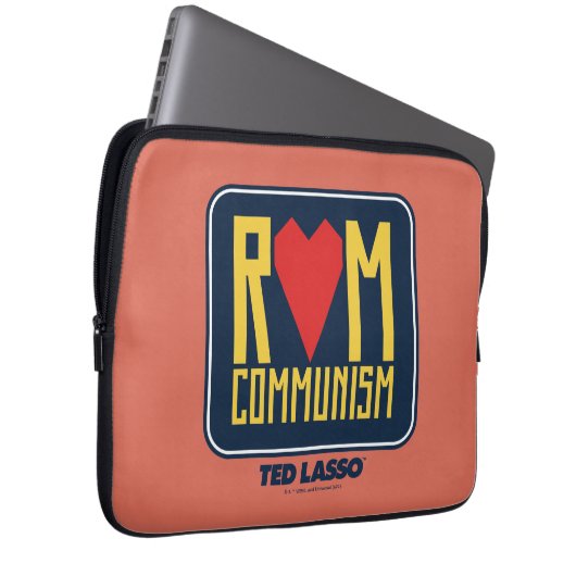 Ted Lasso | Rom Communism Graphic Laptopschutzhülle (Vorne Rechts)