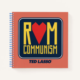Ted Lasso   Rom Communism Graphic Notizblock
