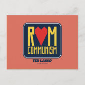 Ted Lasso | Rom Communism Graphic Postkarte (Vorderseite)