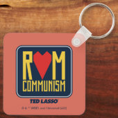 Ted Lasso | Rom Communism Graphic Schlüsselanhänger (Rückseite)