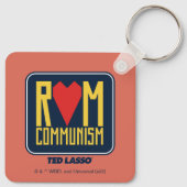 Ted Lasso | Rom Communism Graphic Schlüsselanhänger (Rückseite)