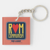 Ted Lasso | Rom Communism Graphic Schlüsselanhänger (Rückseite)