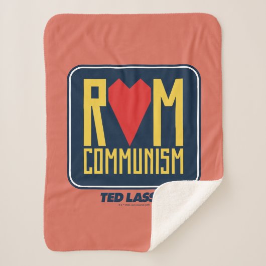 Ted Lasso | Rom Communism Graphic Sherpadecke (Vorderseite)