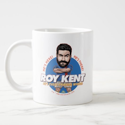 Ted Lasso | Roy Kent Bobblehead Jumbo-Tasse (Links)