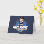 Ted Lasso | Roy Kent Bobblehead Karte (Gelbe Blume)