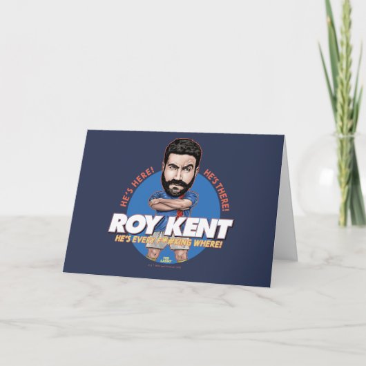 Ted Lasso | Roy Kent Bobblehead Karte (Vorderseite)
