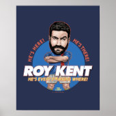 Ted Lasso | Roy Kent Bobblehead Poster (Vorne)